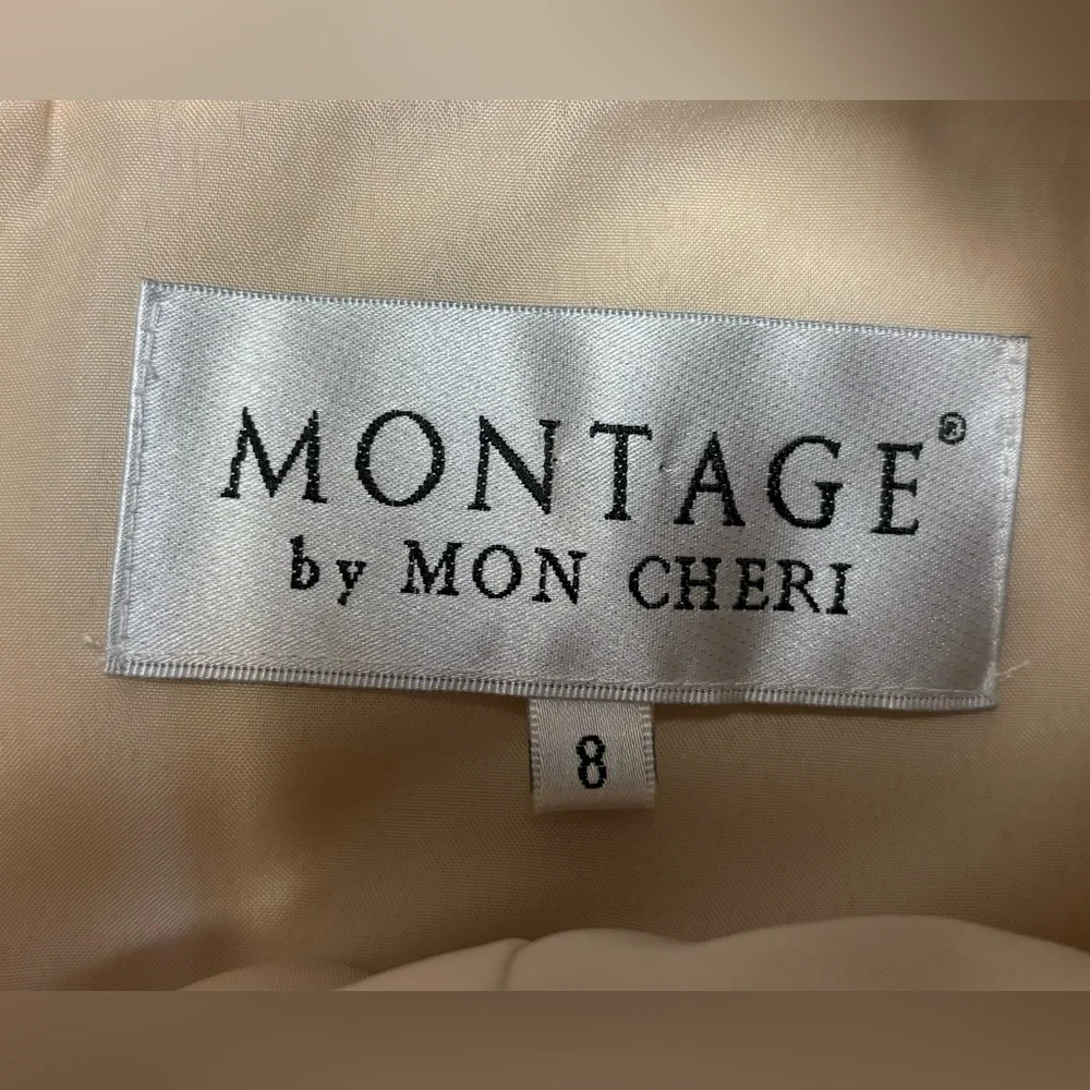 Montage by Mon Cheri. Formal gown. Mother of the bride . Elegant evening dress - Picture 8 of 13